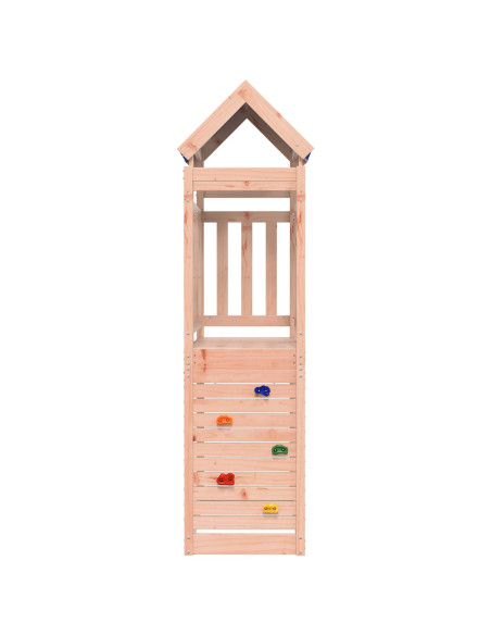 Torre da Gioco Marrone Legno Douglas Solido