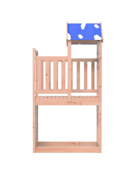 Torre da Gioco Marrone Legno Douglas Solido