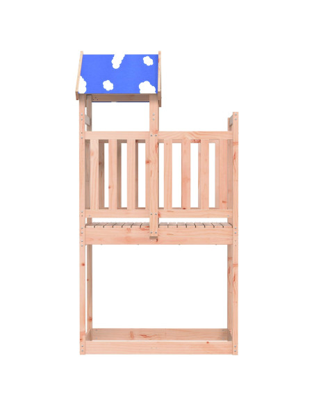 Torre da Gioco Marrone Legno Douglas Solido