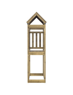 Torre da Gioco Marrone Legno Impregnato Solido 2