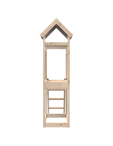 Torre da Gioco Marrone 52,5 x 110,5 x 215 cm Pino massello