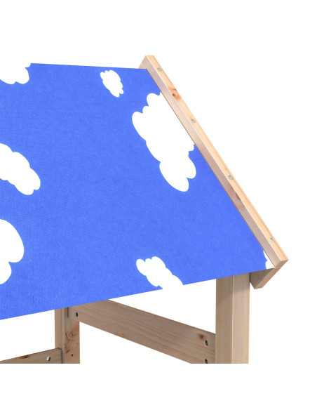 Torre da Gioco Marrone 52,5 x 110,5 x 215 cm Pino massello