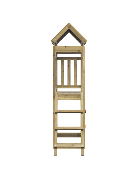 Torre da Gioco Marrone Legno Impregnato Solido