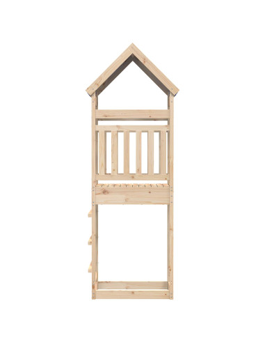 Torre da Gioco Marrone 52,5 x 85 x 265 cm Pino massello
