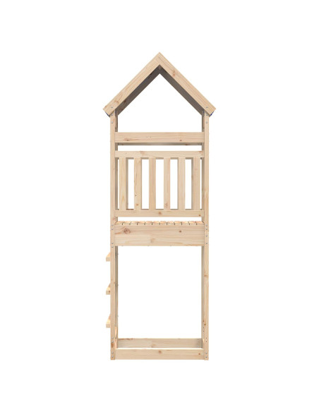 Torre da Gioco Marrone 52,5 x 85 x 265 cm Pino massello