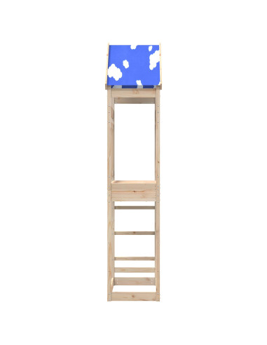 Torre da Gioco Marrone 52,5 x 85 x 265 cm Pino massello