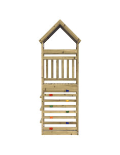 Torre da Gioco Marrone Legno Impregnato Solido 2