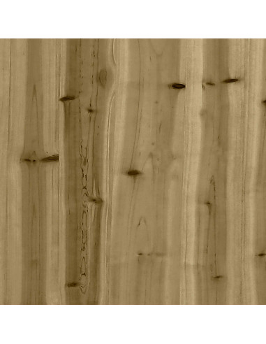 Torre da Gioco Marrone Legno Impregnato Solido