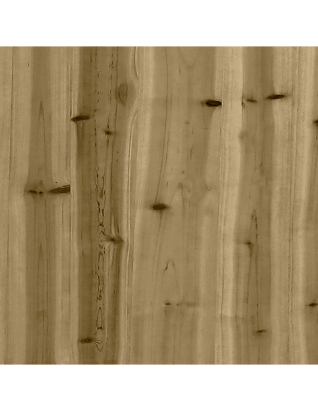 Torre da Gioco Marrone Legno Impregnato Solido