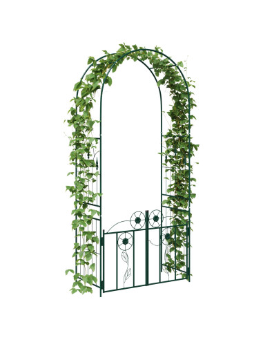 Arco da Giardino con blocco Verde 102 x 50 x 218 cm