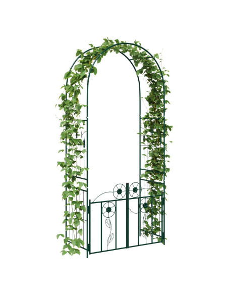 Arco da Giardino con blocco Verde 102 x 50 x 218 cm