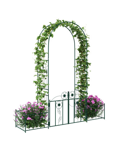 Arco da Giardino con blocco Verde 203 x 50 x 218 cm