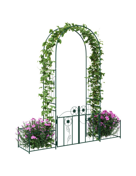 Arco da Giardino con blocco Verde 203 x 50 x 218 cm