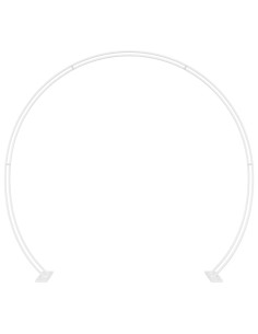 Arco Nuziale Bianco 223 x 45 x 201 cm Acciaio 2