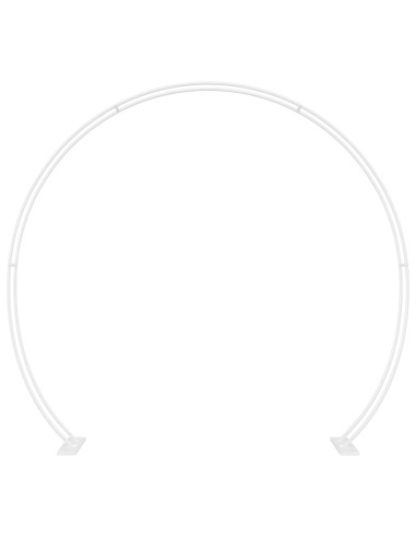 Arco Nuziale Bianco 223 x 45 x 201 cm Acciaio