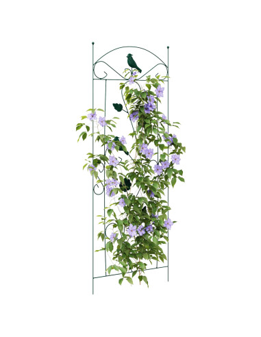 Recinzione per Giardino 3 pcs Verde 110 x 40 cm Acciaio