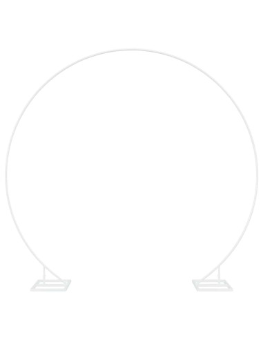 Arco Nuziale Bianco 220 x 45 x 200 cm Acciaio