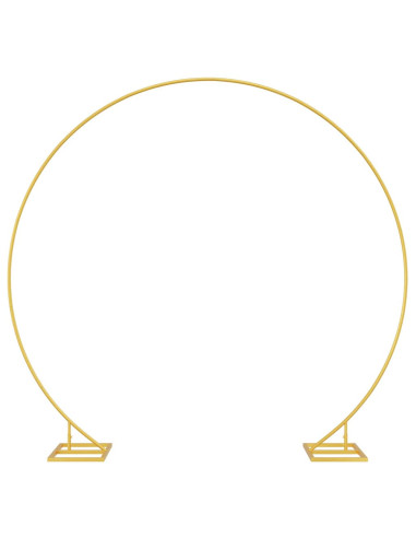 Arco Nuziale Oro 220 x 45 x 200 cm Acciaio