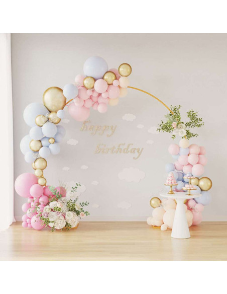 Arco Nuziale Oro 220 x 45 x 200 cm Acciaio