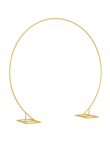 Arco Nuziale Oro 220 x 45 x 200 cm Acciaio