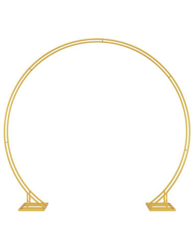 Arco Nuziale Oro 220 x 45 x 200 cm Acciaio