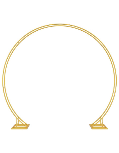 Arco Nuziale Oro 220 x 45 x 200 cm Acciaio