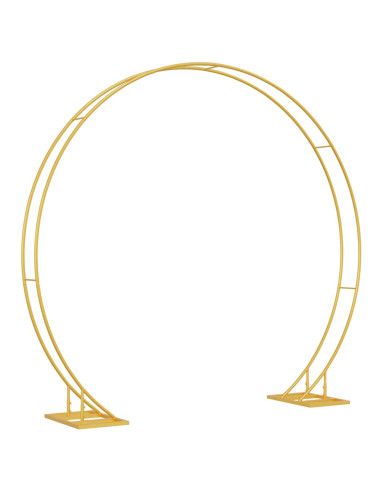 Arco Nuziale Oro 220 x 45 x 200 cm Acciaio