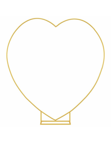 Arco Nuziale Oro 195 x 35 x 211 cm Acciaio