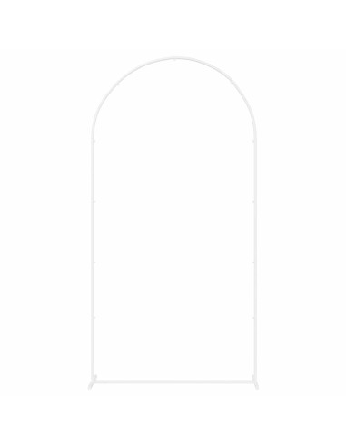 Arco Nuziale Bianco 100 x 39 x 200 cm Acciaio