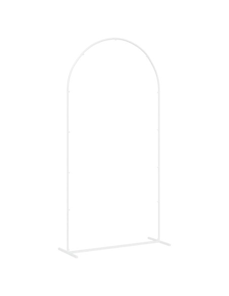 Arco Nuziale Bianco 100 x 39 x 200 cm Acciaio