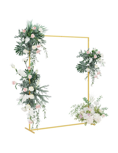 Arco Nuziale Oro 150 x 49,5 x 200 cm Acciaio