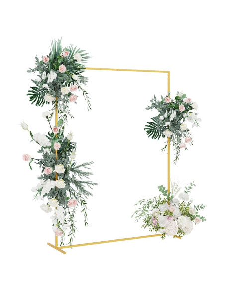 Arco Nuziale Oro 150 x 49,5 x 200 cm Acciaio