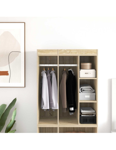 Asta per armadio 12 pcs Argento 764 x 15 x 29 mm