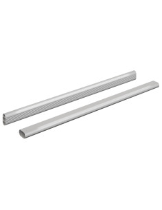 Asta per armadio 2 pcs Argento 764 x 15 x 29 mm 2