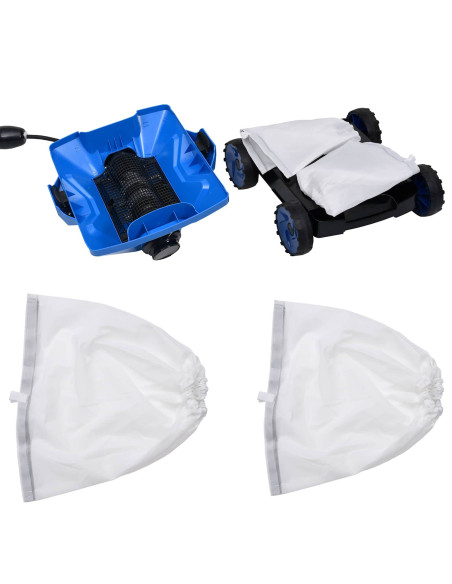 Spazzole per Piscina Blu 48 x 46 x 31.5 cm Plastica