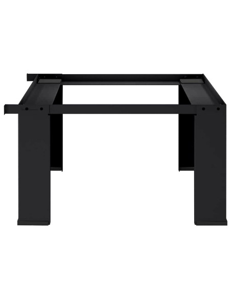 Pedestallo per Lavatrice Nero 64 x 55 x 32,5 cm Acciaio