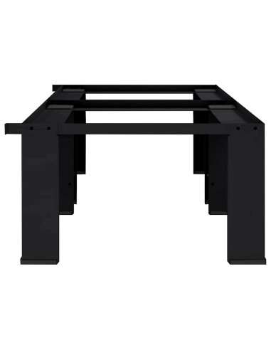 Pedestallo per Lavatrice 2 pcs Nero 127 x 54,5 x 32,5 cm