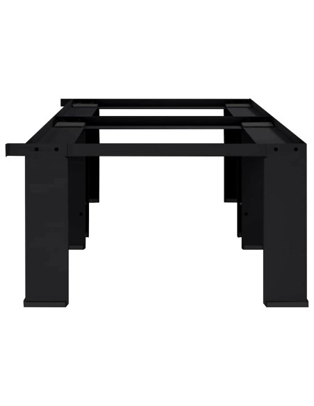 Pedestallo per Lavatrice 2 pcs Nero 127 x 54,5 x 32,5 cm