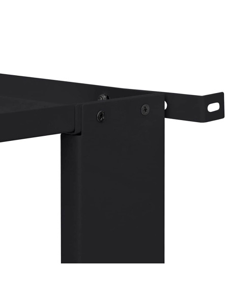 Pedestallo per Lavatrice 2 pcs Nero 127 x 54,5 x 32,5 cm