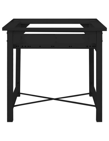 Pedestallo per Lavatrice Nero 60 x 56 x 52 cm Acciaio