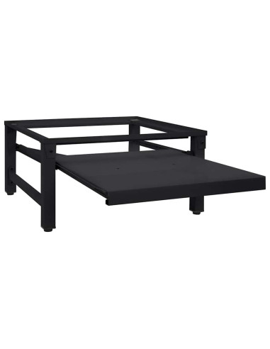 Pedestallo per Lavatrice Nero 62 x 60,5 x 32,5 cm Acciaio