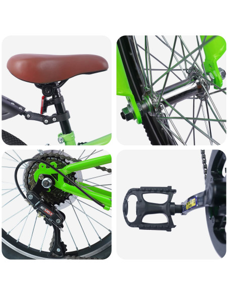 Bicicletta per Bambini 20 Pollici 6-Speed