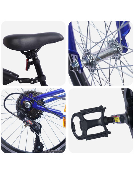 Bicicletta per Bambini 20 Pollici 6-Speed