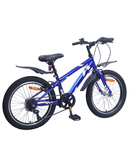 Bicicletta per Bambini 24 Pollici 6-Speed per 8-12 anni