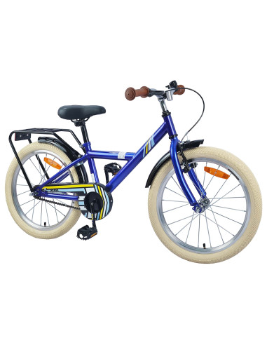 Bicicletta per Bambini 24 Pollici per 8-12 anni Blu Scuro