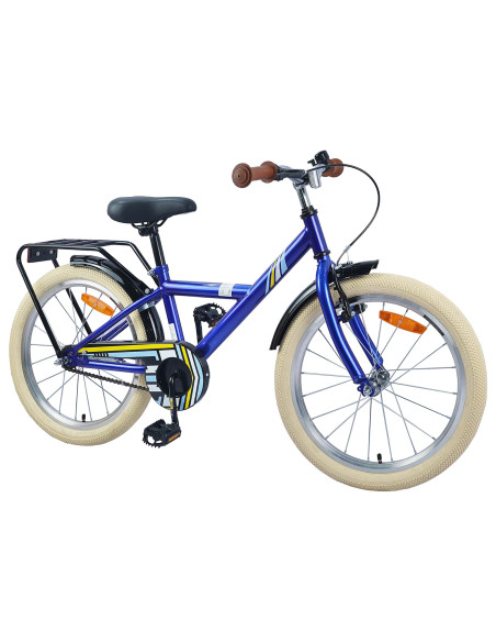 Bicicletta per Bambini 24 Pollici per 8-12 anni Blu Scuro