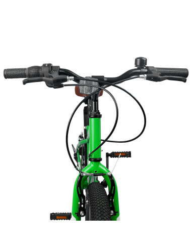 Mountain Bike 20 Pollici 6-Speed per bambini di 5-8 anni Verde