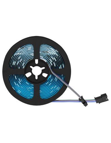 Striscia LED 2 pcs Nero e trasparente 3000 mm Rame e plastica