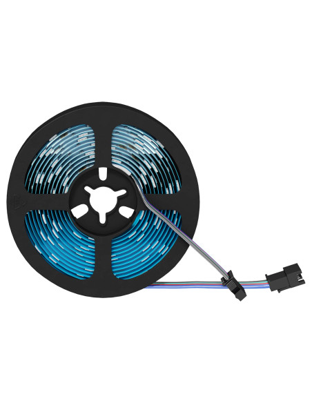 Striscia LED 2 pcs Nero e trasparente 3000 mm Rame e plastica