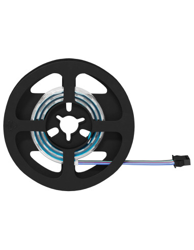 Striscia LED 2 pcs Nero e trasparente 400 mm Rame e plastica